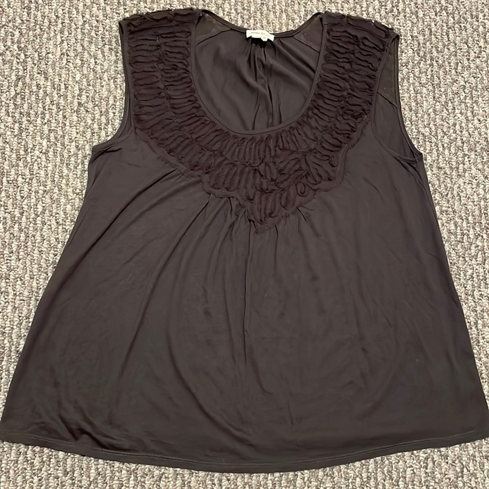 Meadow Rue Black Sleeveless Top
